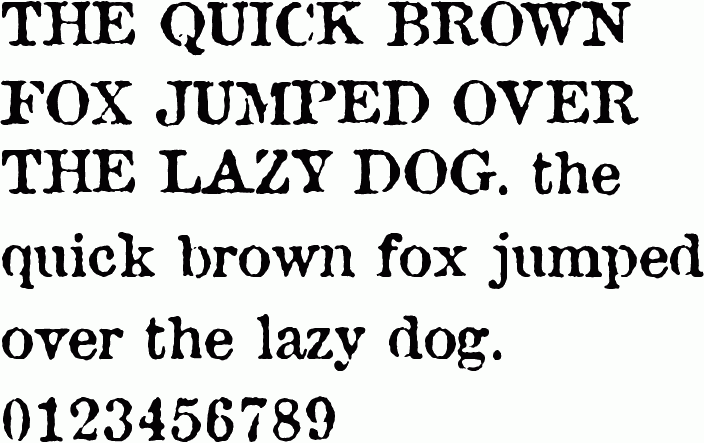 Attic Font