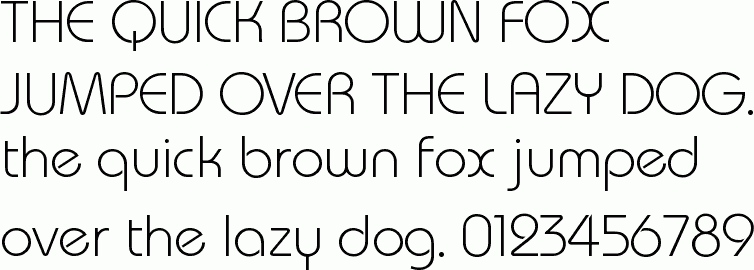 Bauhaus Light Regular Free Font Download