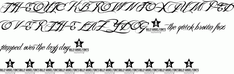 Billy Argel Free Font Download