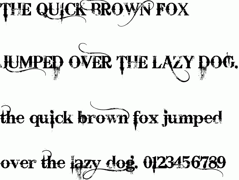bleeding cowboy font for photoshop free download