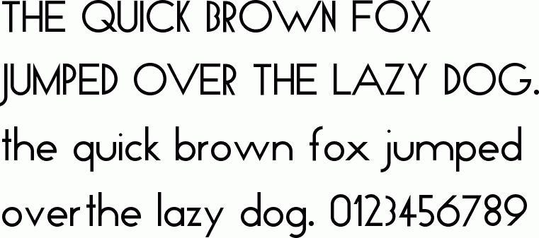 plain font