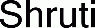 Shruti Font