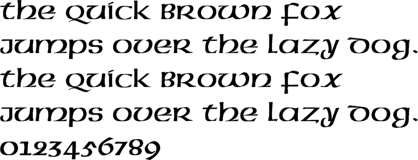 American Uncial Round Premium Font Buy And Download