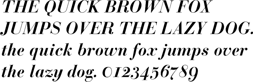 Bodoni Classic Bold Italic Premium Font Buy And Download 