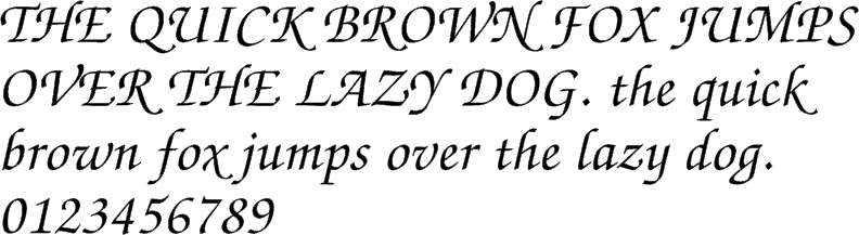Zapf Chancery Bold Italic Font Free Download