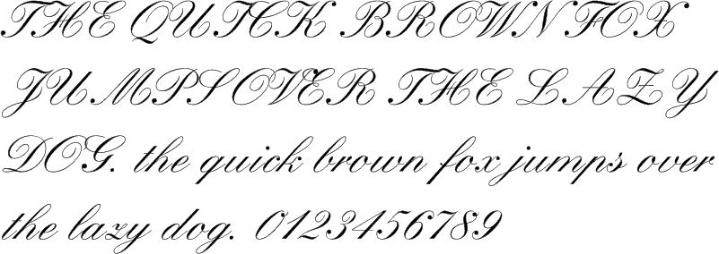 Cyrillic Script Font