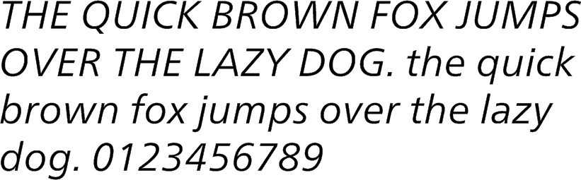 Neue Frutiger Font