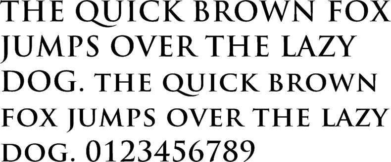 Trajan Bold Font