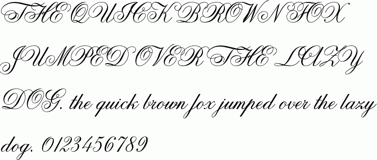 Anglia Script Concise free font download