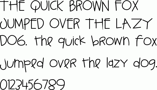 CK Hand free font download