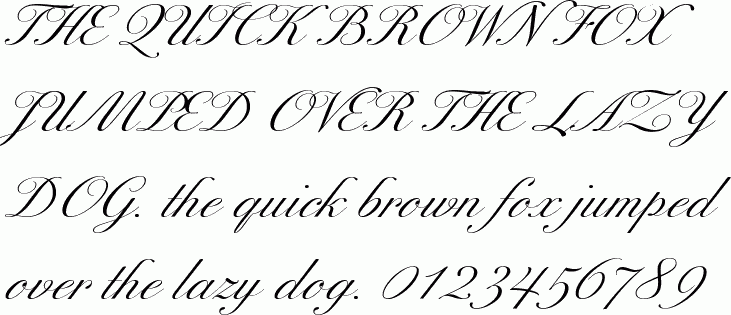 Excelsior Script Extended free font download