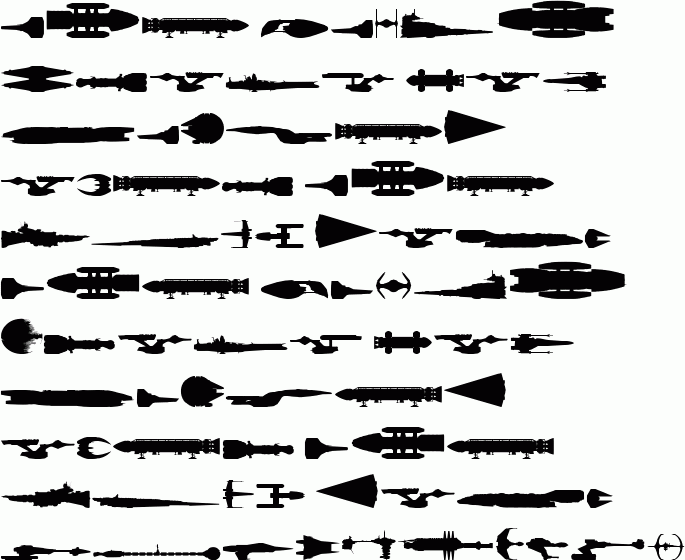 Famous Spaceships free font download