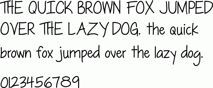 LD Shelly Print free font download