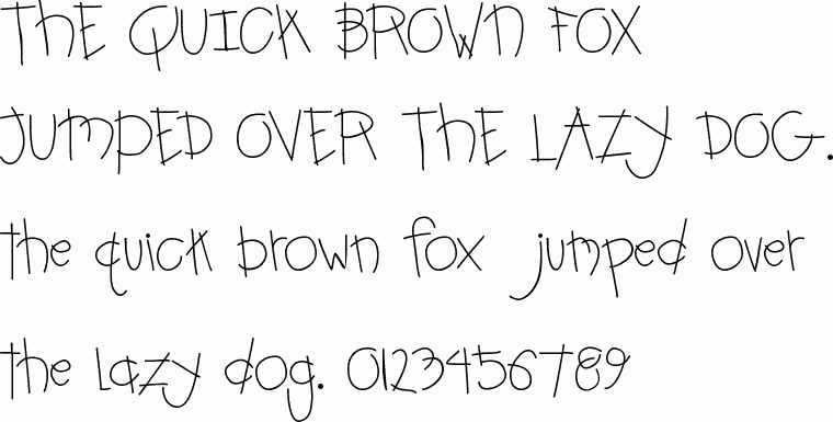 PC Goofy free font download