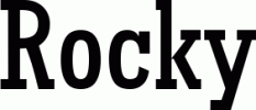 Rocky free font download