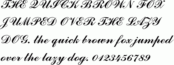 Script 92 Normal free font download