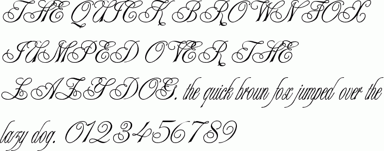 copperplate font family