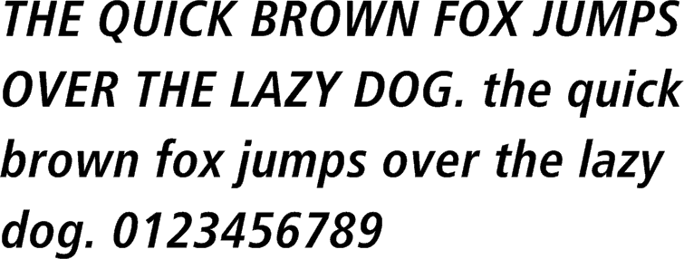 Frutiger Bold Font