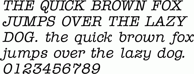 american typewriter font family free download