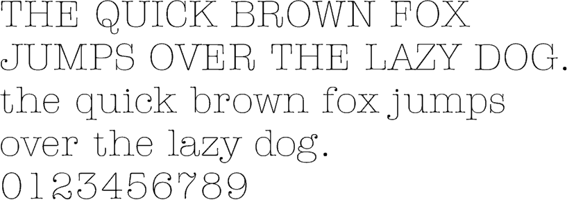 download itc american typewriter font