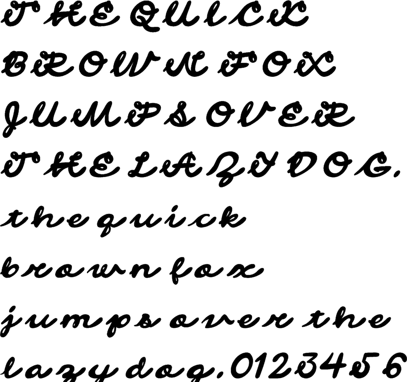 volkswagen font cursive